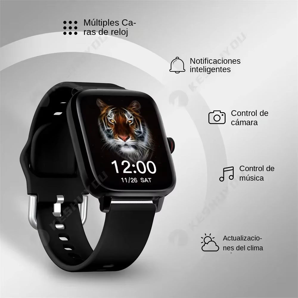 I13 Smart Watch Men Answer Call Full Touch Fitness Tracker Smartwatch Women Waterproof Weather for Android Ios Phone