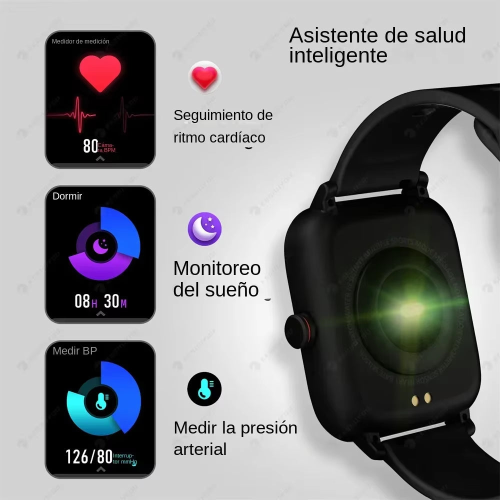 I13 Smart Watch Men Answer Call Full Touch Fitness Tracker Smartwatch Women Waterproof Weather for Android Ios Phone