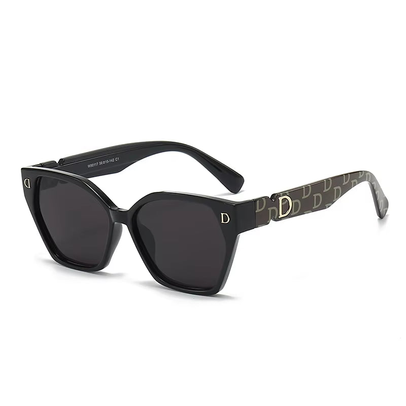 New Fashion Luxury Brand Women Sunglasses for Men Stylish Cateye Glamour Female Sun Glasses Trend Female Shades Glamour Eyewear
