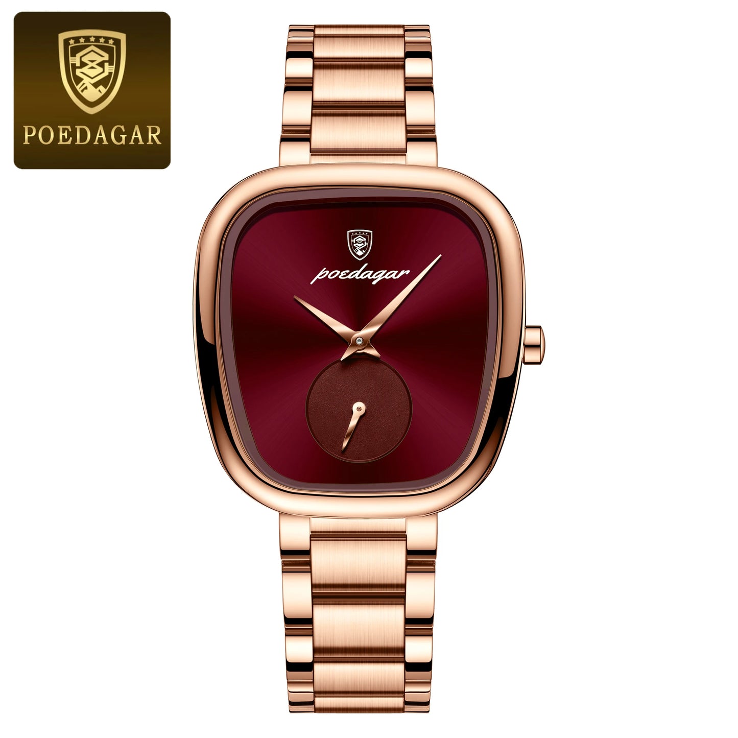 Luxury Watch for Woman Waterproof POEDAGAR