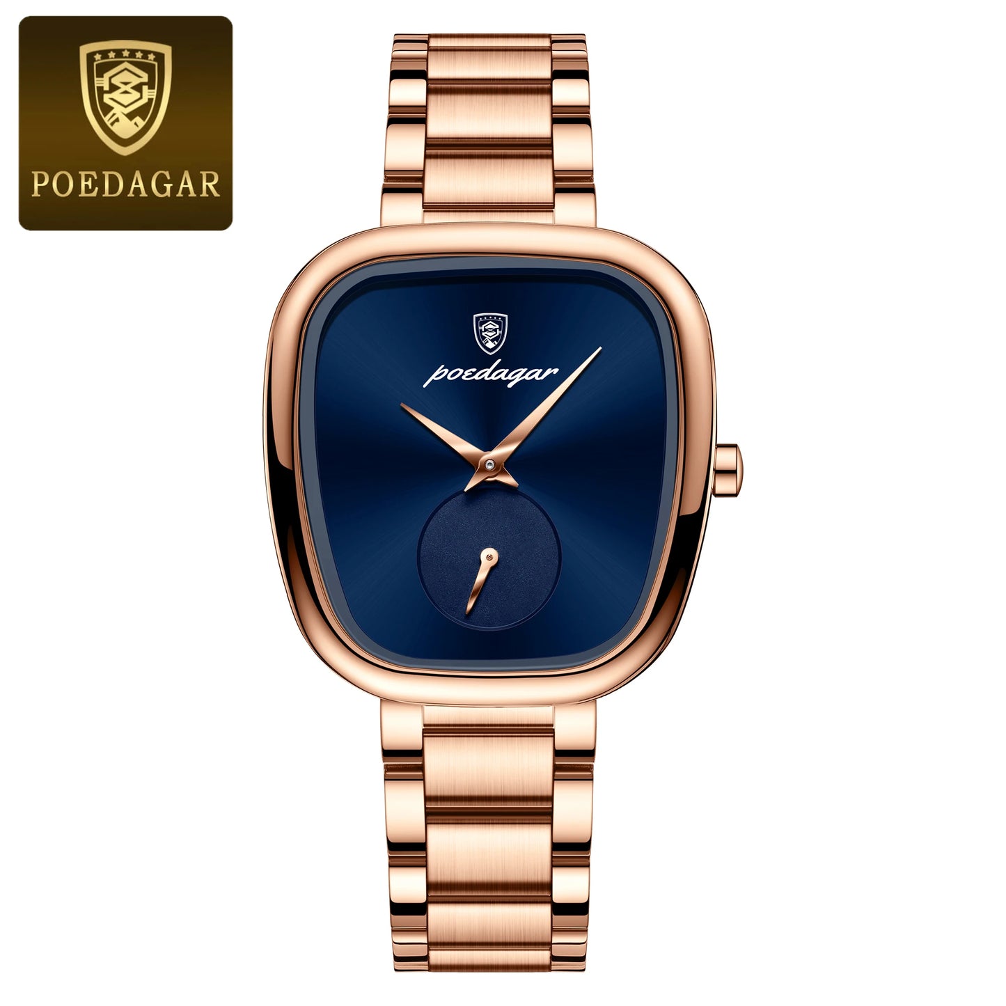 Luxury Watch for Woman Waterproof POEDAGAR