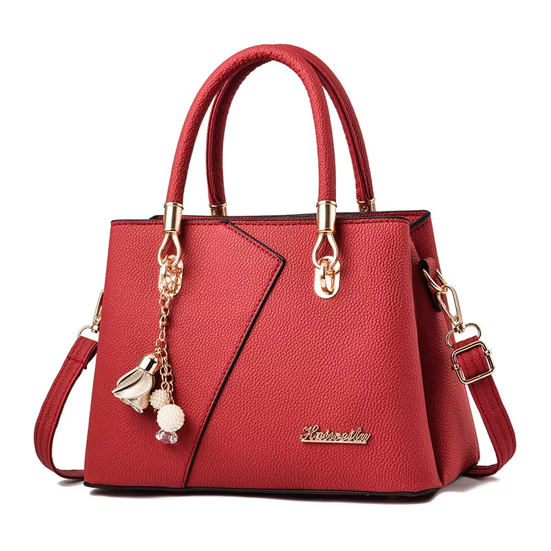 Fashion Bag for Women in Polyester Leather