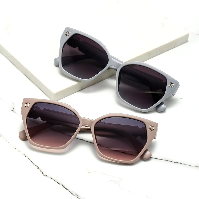 New Fashion Luxury Brand Women Sunglasses for Men Stylish Cateye Glamour Female Sun Glasses Trend Female Shades Glamour Eyewear