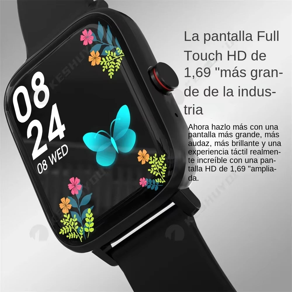 I13 Smart Watch Men Answer Call Full Touch Fitness Tracker Smartwatch Women Waterproof Weather for Android Ios Phone