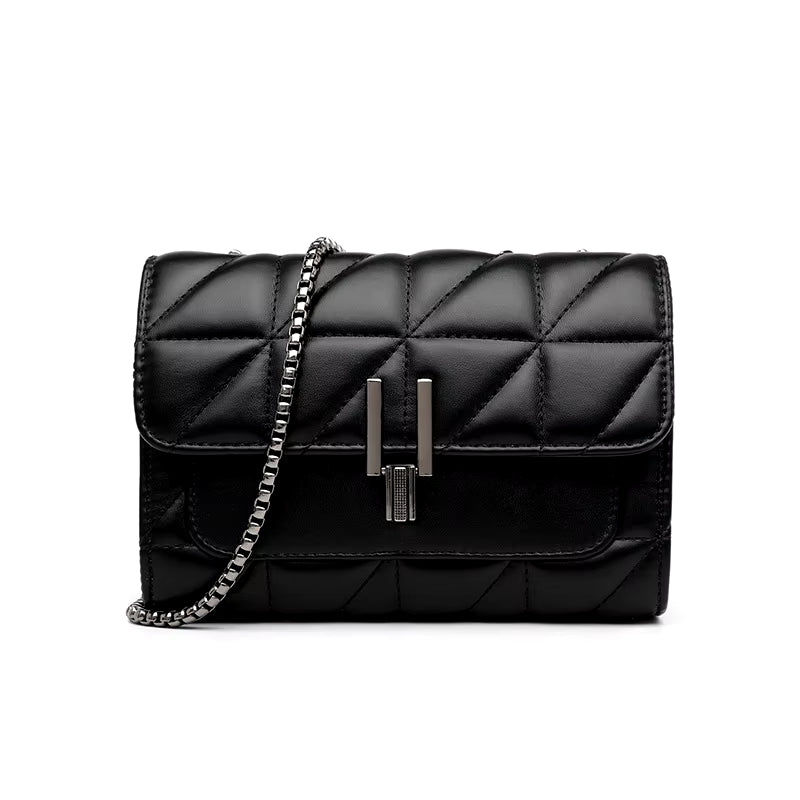 Women Luxury Designer Genuine Bags Leather Chain Women Handbags Shoulder Female Bag New Casual Fashion Ladies Messenger Bags
