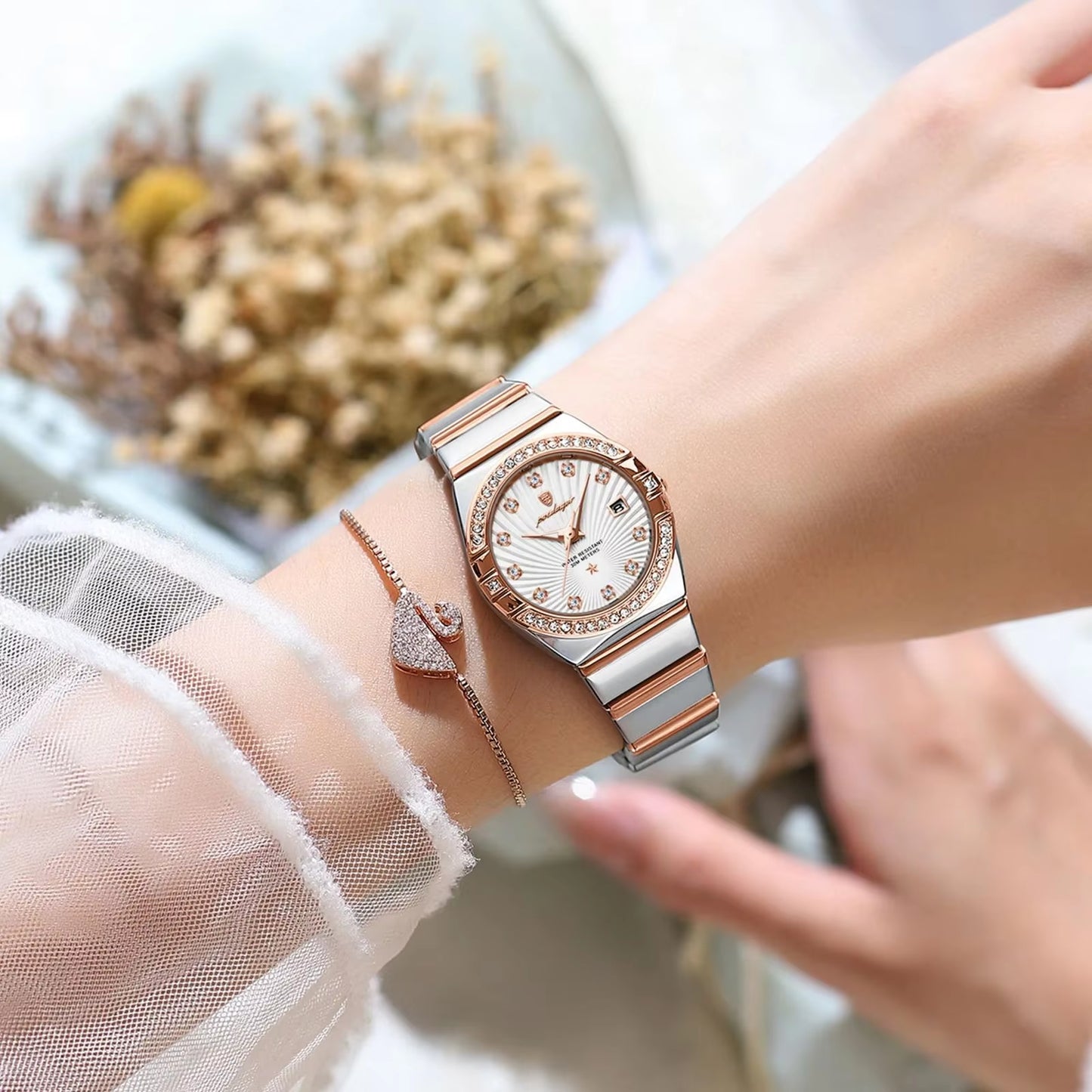 Woman watch POEDAGAR + Box
