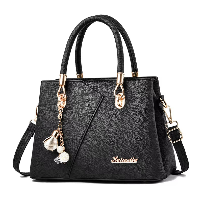 Fashion Bag for Women in Polyester Leather