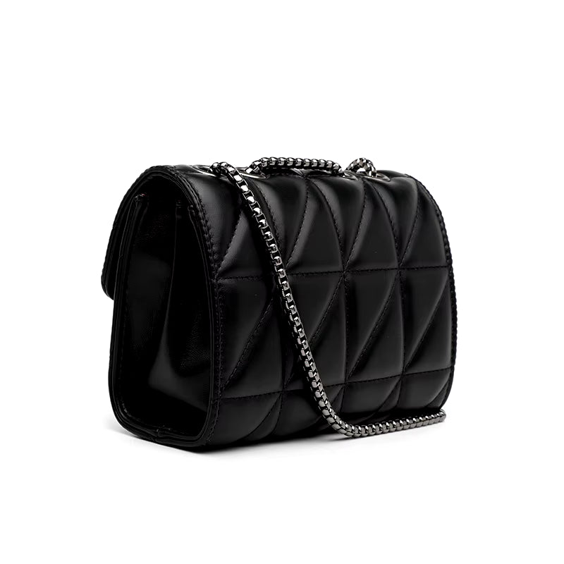 Women Luxury Designer Genuine Bags Leather Chain Women Handbags Shoulder Female Bag New Casual Fashion Ladies Messenger Bags