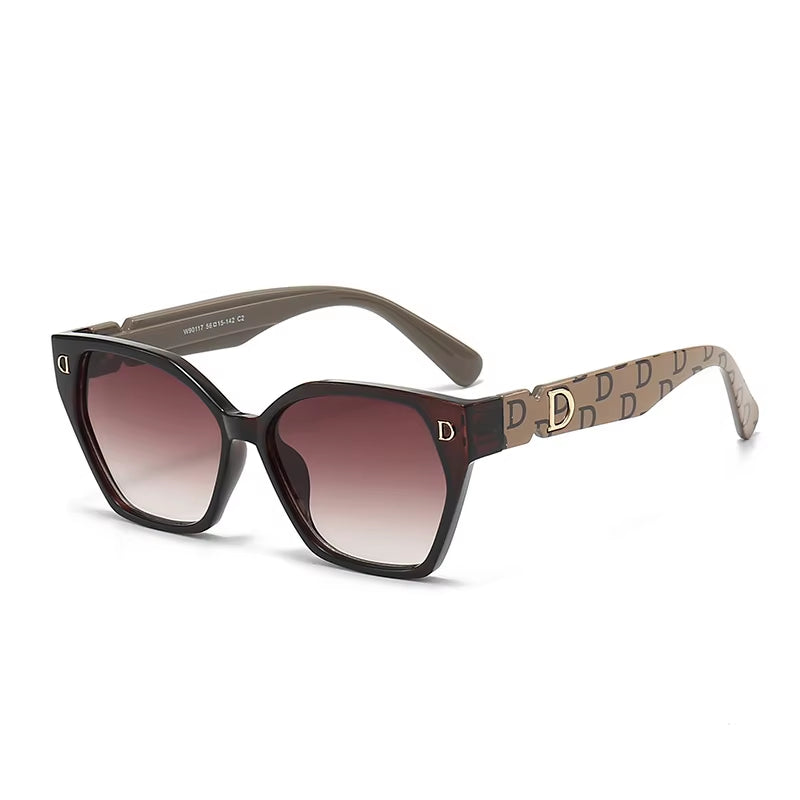 New Fashion Luxury Brand Women Sunglasses for Men Stylish Cateye Glamour Female Sun Glasses Trend Female Shades Glamour Eyewear