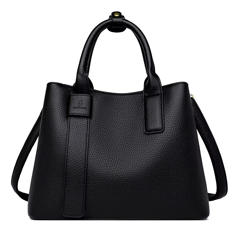 Fashion Handbags for Women Soft Leather Hand Bag Luxury Shoulder Bags Designer Large Tote Ladies Crossbody Messenger Bag Female