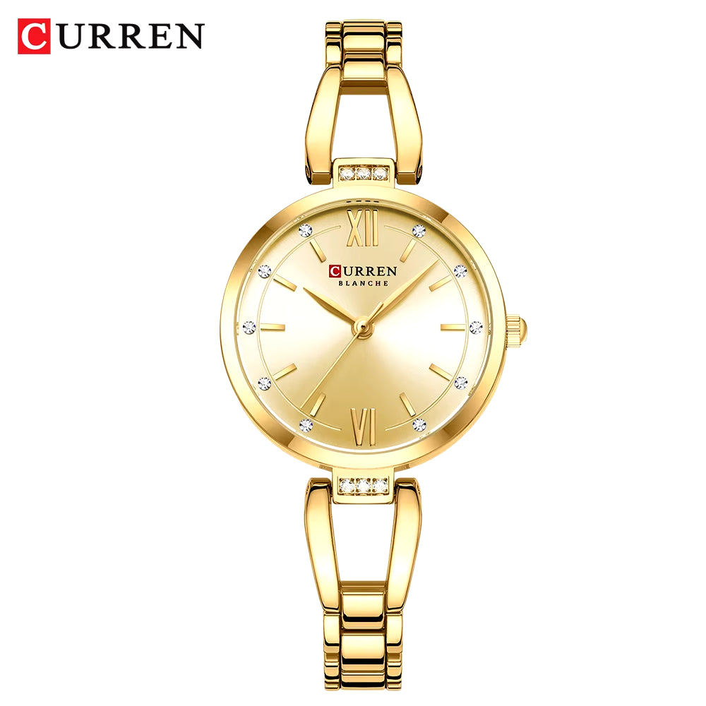 Luxury Woman Watch Stainless steel Curren