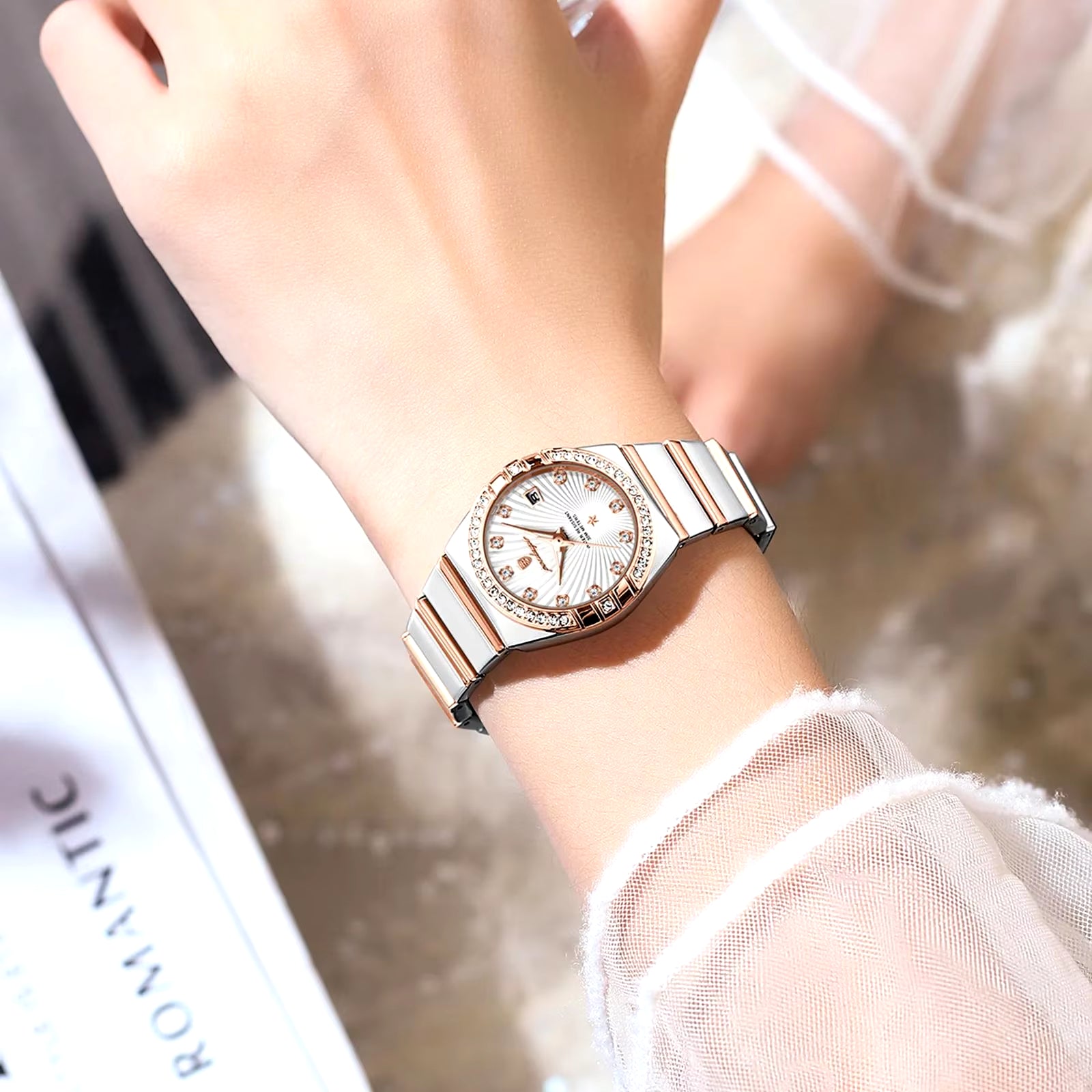 Woman watch POEDAGAR + Box
