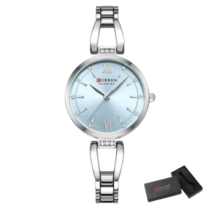 Luxury Woman Watch Stainless steel Curren