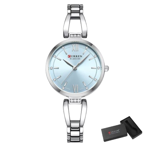 Luxury Woman Watch Stainless steel Curren