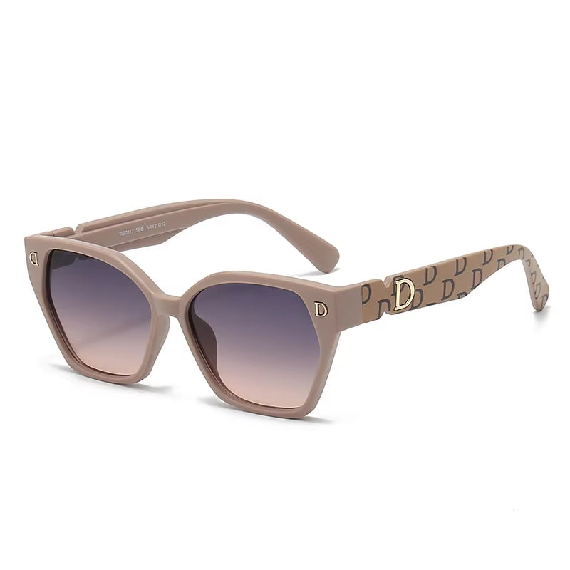 New Fashion Luxury Brand Women Sunglasses for Men Stylish Cateye Glamour Female Sun Glasses Trend Female Shades Glamour Eyewear