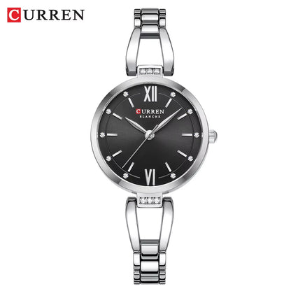 Luxury Woman Watch Stainless steel Curren