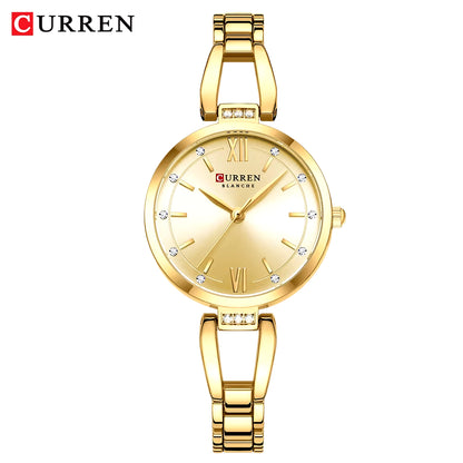 Luxury Woman Watch Stainless steel Curren