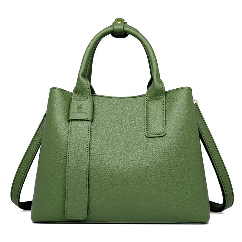Fashion Handbags for Women Soft Leather Hand Bag Luxury Shoulder Bags Designer Large Tote Ladies Crossbody Messenger Bag Female